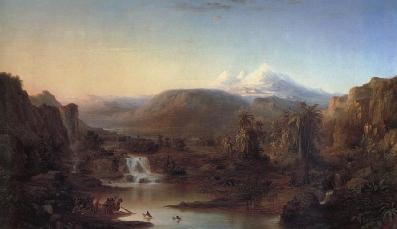 Robert S.Duncanson The Land of the Lotus Eaters oil painting picture